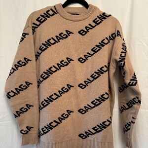 Balenciaga logo sweater